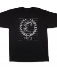 He'll love this classic O'Neill tee with a logo print and a cozy cotton design. He'll love this classic O'Neill tee with a logo print and a cozy cotton design.