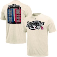 MLB Majestic Texas Rangers vs. St. Louis Cardinals Youth 2011 World Series Dueling Here's the Pitch Roster T-Shirt - Natural (Large) MLB Majestic Texas Rangers vs. St. Louis Cardinals Youth 2011 World Series Dueling Here's the Pitch Roster T-Shirt - Natural (Large)