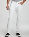 Featuring a classic 5-pocket silhouette and a straight leg, these Hudson pants in white round out your casual cool wardrobe.