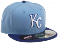 MLB Kansas City Royals Authentic On Field Alternate 59Fifty Fitted Cap, Sky Blue MLB Kansas City Royals Authentic On Field Alternate 59Fifty Fitted Cap, Sky Blue
