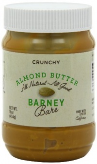 Barney Butter Bare Almond Butter, Crunchy, 16 Ounce Barney Butter Bare Almond Butter, Crunchy, 16 Ounce