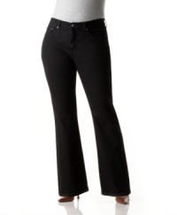 Levi's plus size 512 jeans feature a slimming tummy panel and stretch denim for a comfortable, flattering fit. Levi's plus size 512 jeans feature a slimming tummy panel and stretch denim for a comfortable, flattering fit.