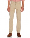 AG Adriano Goldschmied Men's The Graduate Relaxed Tailored Fit Twill Pant, Light Khaki, 34