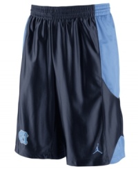 Get your game on while supporting your favorite NCAA team with these North Carolina Tar Heels basketball shorts featuring Dri-Fit technology from Nike. Get your game on while supporting your favorite NCAA team with these North Carolina Tar Heels basketball shorts featuring Dri-Fit technology from Nike.