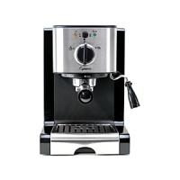 Satisfy your desire for rich and smooth cappuccinos and lattes with this modern design from Capresso, engineered to optimize your coffee experience with easy settings and perfect froth and foam. Satisfy your desire for rich and smooth cappuccinos and lattes with this modern design from Capresso, engineered to optimize your coffee experience with easy settings and perfect froth and foam.