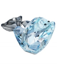 Glittering like the sea in faceted aqua crystal, Danny embodies the playful spirit of Swarovski's Sealife figurines. Glittering like the sea in faceted aqua crystal, Danny embodies the playful spirit of Swarovski's Sealife figurines.