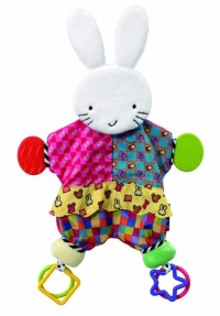 Amazing Baby: Blanket Teether Bunny by Kids Preferred