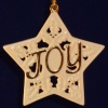 Lenox 'Joy' Pierced Porcelain Christmas Ornament