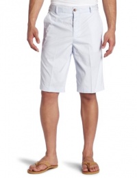 French Connection Men's Peached Lightweight Flat Front Short, Mile High Blue, 34 French Connection Men's Peached Lightweight Flat Front Short, Mile High Blue, 34