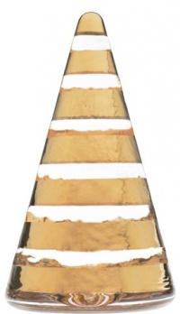 Kosta Boda Glimmer Small Tree with Wide Stripes Kosta Boda Glimmer Small Tree with Wide Stripes