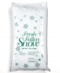 Forget the forecast. A white Christmas is guaranteed with a bag of fresh fallen snow from Department 56. Forget the forecast. A white Christmas is guaranteed with a bag of fresh fallen snow from Department 56.