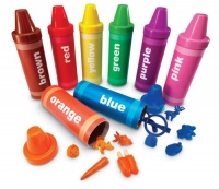 Learning Resources Rainbow Sorting Crayons Learning Resources Rainbow Sorting Crayons