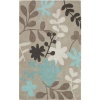 Surya COS8924 Cosmopolitan Transitional Hand Tufted 100% Polyester Gray Rug (5-Feet x 8-Feet )