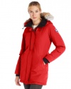 Canada Goose Women's Victoria Parka, Red, Medium