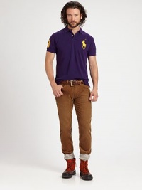 Constructed from soft corduroy, this laid-back interpretation of the traditional five-pocket pant infuses any look with effortless cool.Five-pocket styleInseam, about 34CottonMachine washImported Constructed from soft corduroy, this laid-back interpretation of the traditional five-pocket pant infuses any look with effortless cool.Five-pocket styleInseam, about 34CottonMachine washImported