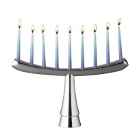 Nambé 12-1/2-inch x 7-1/2-inch Menorah Nambé 12-1/2-inch x 7-1/2-inch Menorah