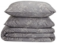 White Label by Calvin Klein Lilacs Duvet Set, King, Stone White Label by Calvin Klein Lilacs Duvet Set, King, Stone