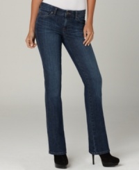 Leave it to Calvin Klein Jeans to deliver a denim silhouette you'll wear again and again. The dark wash and a straight leg of these jeans make them a classic pairing with everything from your favorite tee to a cozy cardigan. Leave it to Calvin Klein Jeans to deliver a denim silhouette you'll wear again and again. The dark wash and a straight leg of these jeans make them a classic pairing with everything from your favorite tee to a cozy cardigan.