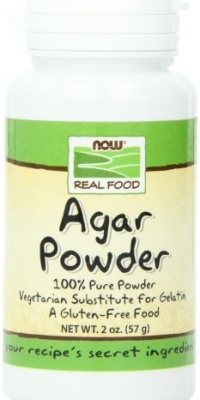 NOW Foods Agar Powder, Pure, 2 Ounce Bottle NOW Foods Agar Powder, Pure, 2 Ounce Bottle