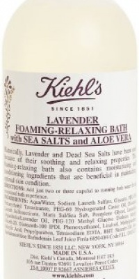 Kiehl's - Lavender Foaming-Relaxing Bath with Sea Salts & Aloe - 500ml/16.9oz