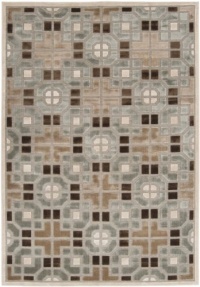 Area Rug 2x3 Rectangle Contemporary Latte-Ice Blue Color - Surya Basilica Rug from RugPal Area Rug 2x3 Rectangle Contemporary Latte-Ice Blue Color - Surya Basilica Rug from RugPal