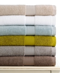 Crafted with pure organic cotton, these Bianca hand towels exude natural softness and simplicity. Comes in six colors to easily match any bathroom style.