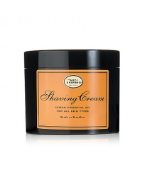 Softens and lifts the beard for a close and comfortable shave, and protects the skin from irritation and razor burn. Rich with Glycerin, coconut oil and essential oils, the shave cream leaves your skin smooth and moisturized. 5 oz. Softens and lifts the beard for a close and comfortable shave, and protects the skin from irritation and razor burn. Rich with Glycerin, coconut oil and essential oils, the shave cream leaves your skin smooth and moisturized. 5 oz.