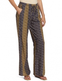 Twelfth St. by Cynthia Vincent Women's Day Off Pant, Geo Stripe, Medium Twelfth St. by Cynthia Vincent Women's Day Off Pant, Geo Stripe, Medium