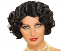 Forum Flapper Wig, Black, One Size Forum Flapper Wig, Black, One Size