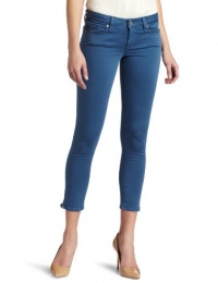 PAIGE Women's Kylie Zip Crop Rainn Jean, Rainn Blue, 25 PAIGE Women's Kylie Zip Crop Rainn Jean, Rainn Blue, 25