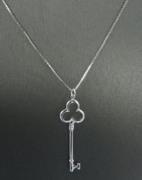 Sterling Silver Key Pendant 24 Necklace by Giani Bernini Sterling Silver Key Pendant 24 Necklace by Giani Bernini