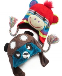 Wild style. Make the panda pilot or multicolored monkey on these Greendog part of his cheeky style. Wild style. Make the panda pilot or multicolored monkey on these Greendog part of his cheeky style.
