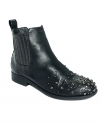 All the details are at the toe. Give your favorite cold-weather looks a trendy upgrade with XOXO's Jane booties. All the details are at the toe. Give your favorite cold-weather looks a trendy upgrade with XOXO's Jane booties.