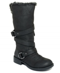 Roxy's Norfolk boots are a warm, versatile style that you'll turn to day after day all winter long. Roxy's Norfolk boots are a warm, versatile style that you'll turn to day after day all winter long.