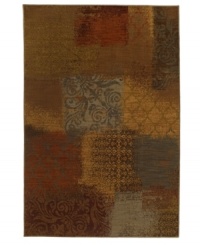 Classically inspired, but rich in modern appeal, the Vallette area rug boasts eye-catching ombre patternwork in an array of earthy tones. Made of rich New Zealand wool for an enduring, comfortable design. Classically inspired, but rich in modern appeal, the Vallette area rug boasts eye-catching ombre patternwork in an array of earthy tones. Made of rich New Zealand wool for an enduring, comfortable design.