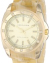 Anne Klein Women's 10/9988CHHN Gold-Tone Horn Resin Bracelet Watch
