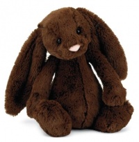 Bashful Medium Chocolate Bunny 12 by Jellycat Bashful Medium Chocolate Bunny 12 by Jellycat