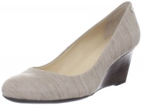 Calvin Klein Women's Saxton Marbled Leather Wedge Pump Calvin Klein Women's Saxton Marbled Leather Wedge Pump