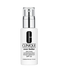 Refreshing, oil-free hydrating lotion for oilier skins creates a more even skin tone while protecting skin from future darkening with high-level UVA/UVB defense. Specialized ingredients break apart surface darkening and exfoliate it away. Instantly brightens, clarifies. • Choose Even Better hydrating lotion or cream for your skin type.• Apply mornings to face after using Even Better Clinical Dark Spot Corrector.• Use daily, see results in about 4 to 6 weeks. Even faster with Even Better Clinical.• Can also be used on chest. Refreshing, oil-free hydrating lotion for oilier skins creates a more even skin tone while protecting skin from future darkening with high-level UVA/UVB defense. Specialized ingredients break apart surface darkening and exfoliate it away. Instantly brightens, clarifies. • Choose Even Better hydrating lotion or cream for your skin type.• Apply mornings to face after using Even Better Clinical Dark Spot Corrector.• Use daily, see results in about 4 to 6 weeks. Even faster with Even Better Clinical.• Can also be used on chest.