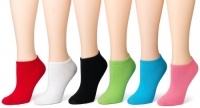 K. Bell Women's 6-Pack Assorted No-Show Socks K. Bell Women's 6-Pack Assorted No-Show Socks