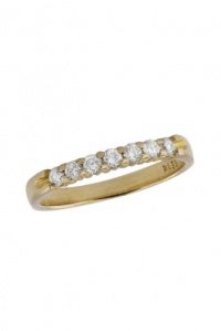 Effy Jewlery 14K Yellow Gold Diamond Ring, .33 TCW Ring size 7