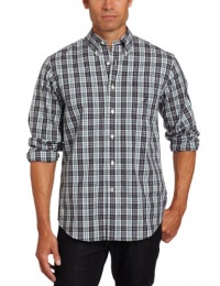 Nautica Men's Long Sleeve Wrinkle Resistant Tartan Plaid