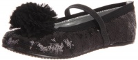 Stride Rite Buffy Ballet Flat (Toddler/Little Kid/Big Kid),Black,12 M US Little Kid