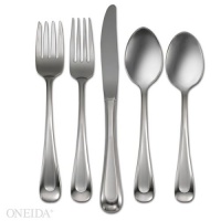 Oneida Satin Sand Dune 45-Piece Set, Service for 8 Oneida Satin Sand Dune 45-Piece Set, Service for 8