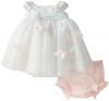 Biscotti Baby-Girls Newborn Ice Princess Netting Dress, Multiple Colors, 9 Months