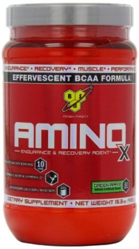 BSN Hyper Amino X, Green Apple, 15.3 Ounce BSN Hyper Amino X, Green Apple, 15.3 Ounce