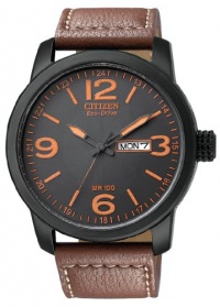 Citizen Men's BM8475-26E Eco-Drive Stainless Steel and Synthetic Leather Strap Watch Citizen Men's BM8475-26E Eco-Drive Stainless Steel and Synthetic Leather Strap Watch