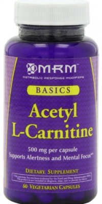 MRM Acetyl L-carnitine 500mg Per Capsule, 60-Count MRM Acetyl L-carnitine 500mg Per Capsule, 60-Count