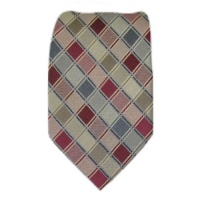Red - Gray - Taupe XL Calvin Klein Designer Tie Red - Gray - Taupe XL Calvin Klein Designer Tie