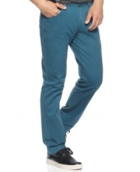 Time for the alternative. Kick the classic jeans for these modern Bar III twill pants and get an updated look that can take you anywhere. Time for the alternative. Kick the classic jeans for these modern Bar III twill pants and get an updated look that can take you anywhere.